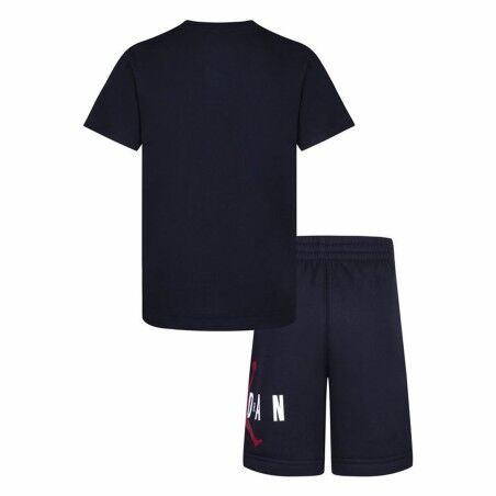 Completo Sportivo per Bambini Jordan Nero