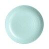 Piatto da pranzo Luminarc Pampille Turquesa Turchese Vetro 25 cm (24 Unità)