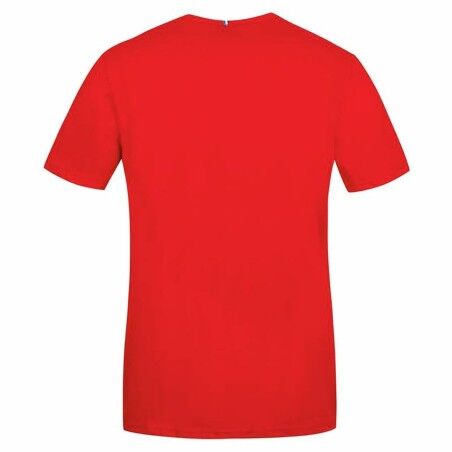 Maglia a Maniche Corte Uomo Le coq sportif Bat Nº2 Rosso Uomo