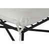 Poggiapiedi Home ESPRIT Bianco Nero Metallo Città 75 x 50 x 45 cm