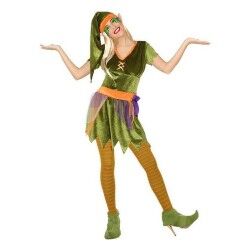Costume per Adulti Verde Fantasia (3 Pezzi)