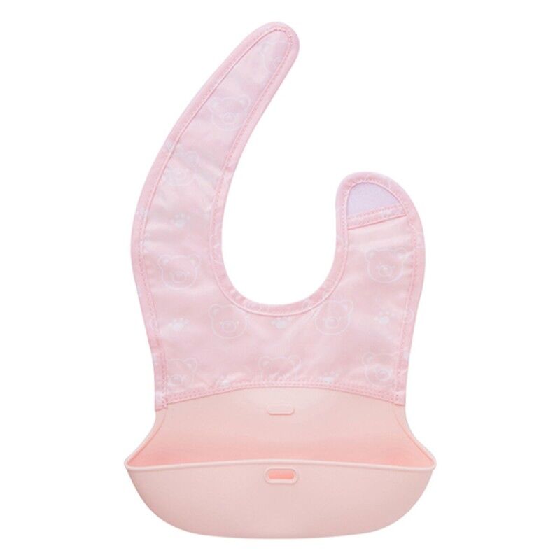 Bavaglino Pieghevole Easy Rosa chiaro Bavaglino Pieghevole Easy Rosa chiaro