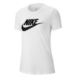 Maglia a Maniche Corte Donna Nike NSW TEE ESSNTL ICON Bianca