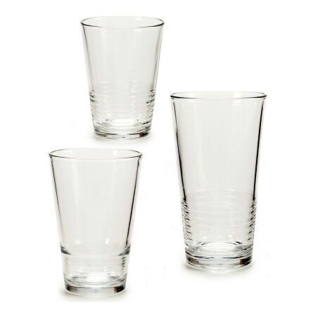 Set di Bicchieri Vivalto S18091/BHA Trasparente Vetro