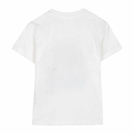 Maglia a Maniche Corte per Bambini The Lion King Bianco