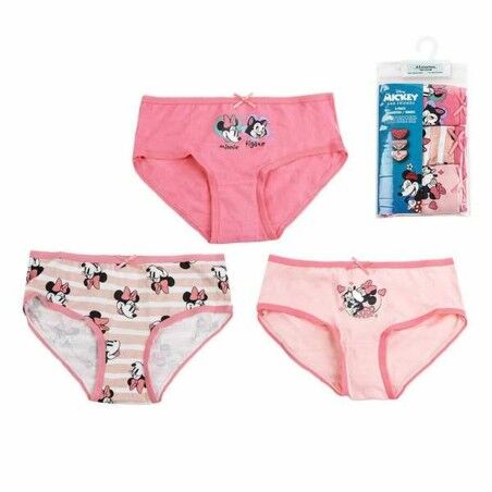 Confezione di Slip da Bambina Minnie Mouse Multicolore