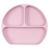Piatto in silicone con ventosa Safta M923 Silicone Ventosa Rosa (20,5 x 2,5 x 18 cm)