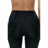 Leggings Sportivo da Donna Black Limba Skyline Mesh Nero