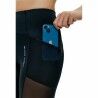 Leggings Sportivo da Donna Black Limba Skyline Mesh Nero
