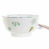 Set per Sushi DKD Home Decor 25 x 25 x 6,5 cm Porcellana Legno Bianco Verde Orientale (6 Pezzi) (25 x 25 x 6,5 cm) (6 pcs)