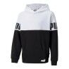 Felpa senza Cappuccio Uomo Puma Colorblock Bianco