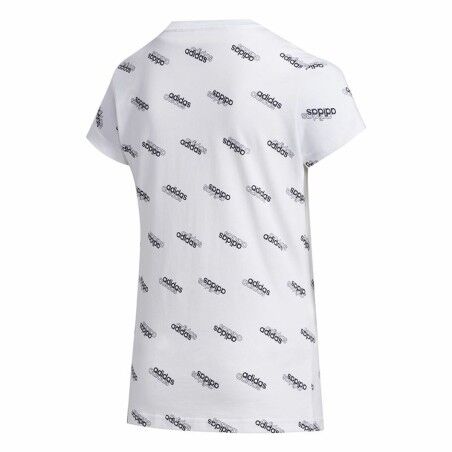 Maglia a Maniche Corte per Bambini Adidas Sportswear Bianco