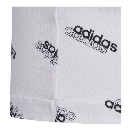 Maglia a Maniche Corte per Bambini Adidas Sportswear Bianco
