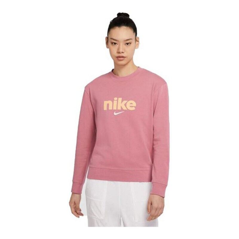 Maglia a maniche lunghe da donna Nike Crew Rosa Maglia a maniche lunghe da donna Nike Crew Rosa