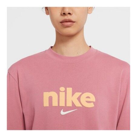 Maglia a maniche lunghe da donna Nike Crew Rosa
