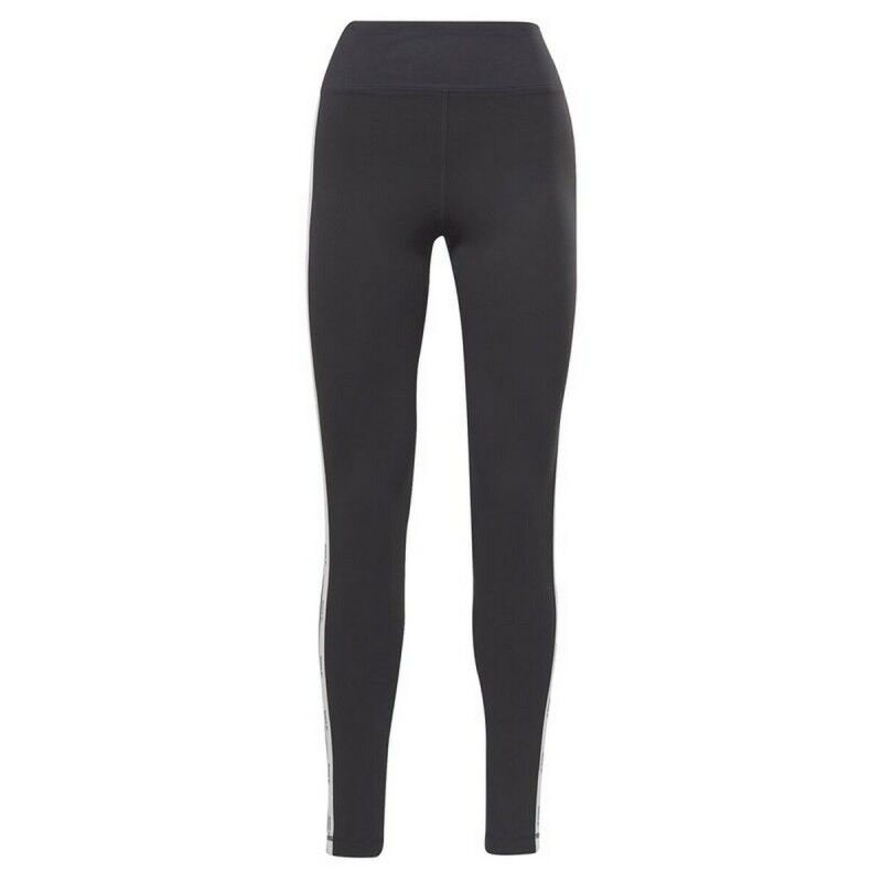 Leggings Sportivo da Donna Reebok Pping Cotton W Nero Leggings Sportivo da Donna Reebok Pping Cotton W Nero