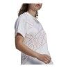 Maglia a Maniche Corte Donna Adidas Giant Logo Bianco
