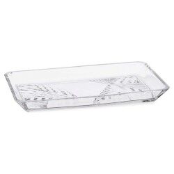 Vassoio Pasabahce 5798228 Trasparente Cristallo 16,5 x 2,6 x 27,5 cm