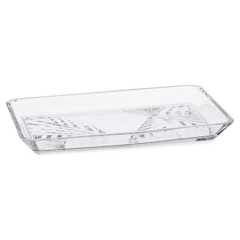 Vassoio Pasabahce 5798228 Trasparente Cristallo 16,5 x 2,6 x 27,5 cm Vassoio Pasabahce 5798228 Trasparente Cristallo 16,5 x 2,6 x 27,5 cm