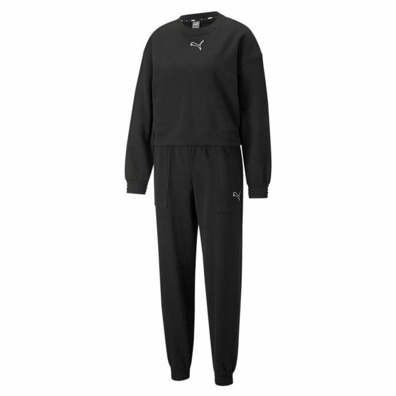 Tuta da Donna Puma Loungewear W Nero Tuta da Donna Puma Loungewear W Nero