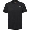 Maglia a Maniche Corte Uomo Kappa Cafers Slim Nero