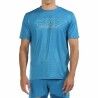 Maglia a Maniche Corte Uomo +8000 Didio Azzurro