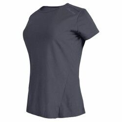 Maglia a Maniche Corte Donna Joluvi Runplex W Grigio chiaro
