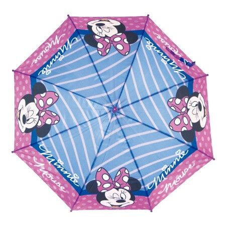 Ombrello Automatico Minnie Mouse Lucky (Ø 84 cm)