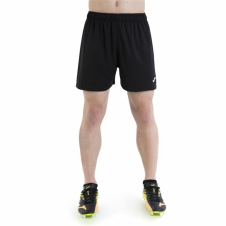 Pantaloni Corti Sportivi da Uomo Joma Sport Myskin Academy Nero
