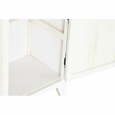 Comodino DKD Home Decor Per bambini Grigio Rosa Bianco Giallo (40 x 29 x 73,5 cm)
