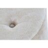 Poggiapiedi DKD Home Decor Beige Dorato Metallo Poliestere (63 x 63 x 42 cm)