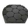 Poggiapiedi DKD Home Decor Grigio 30 % Poliestere (85 x 85 x 48 cm)
