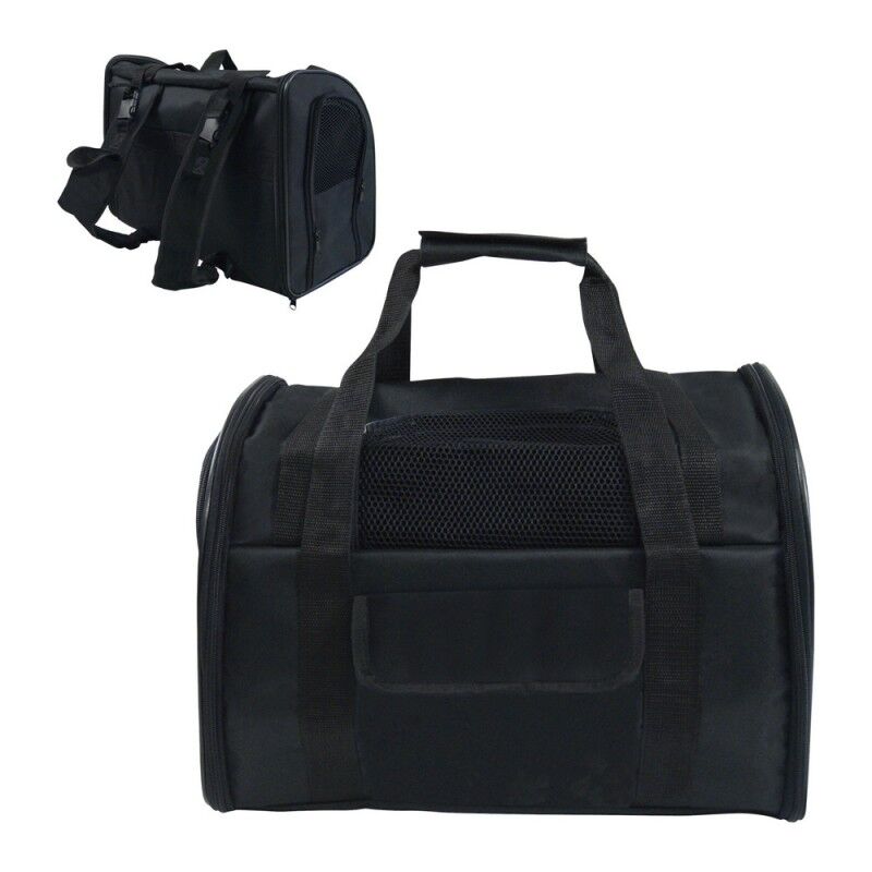 Zaino per Animali Domestici Gloria Kangaroo Nero 41 x 30 x 21 cm Zaino per Animali Domestici Gloria Kangaroo Nero 41 x 30 x 21 cm