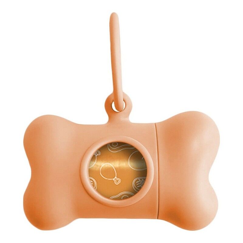 Dispenser di Buste per Animali Domestici United Pets Bon Ton Provenzal Cane Arancio (8 x 4,2 x 5 cm) Dispenser di Buste per Animali Domestici United Pets Bon Ton Provenzal Cane Arancio (8 x 4,2 x 5 cm)