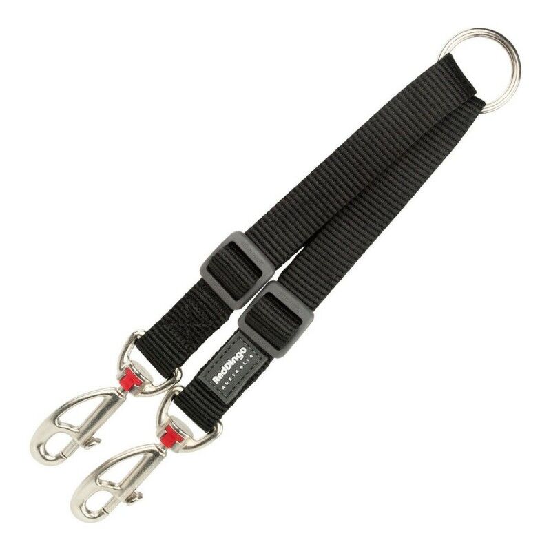 Gancio Guinzaglio 2 Cani Red Dingo Nero black (1.2 x 16.5-22 cm) (1,2 x 16.5-22 cm) Gancio Guinzaglio 2 Cani Red Dingo Nero black (1.2 x 16.5-22 cm) (1,2 x 16.5-22 cm)