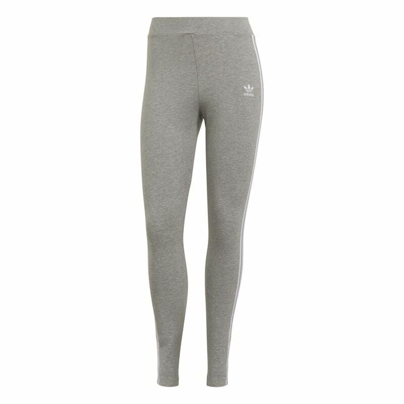 Leggings Sportivo da Donna Adidas Adicolor Classics 3-Stripes Grigio Leggings Sportivo da Donna Adidas Adicolor Classics 3-Stripes Grigio