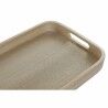 Vassoio per aperitivi DKD Home Decor Naturale Scandinavo 40 x 30 x 5,5 cm (2 Unità)
