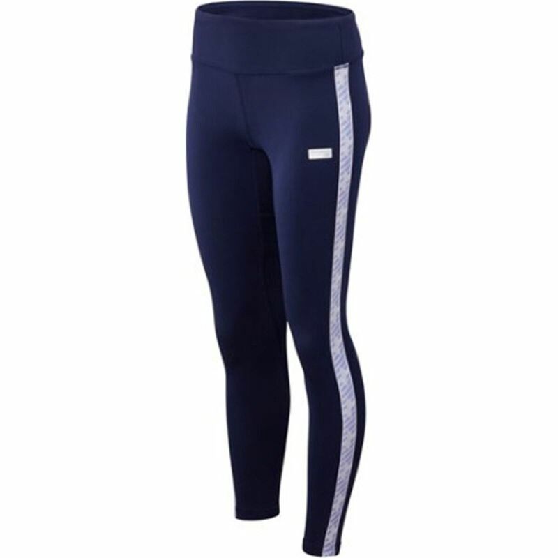 Leggings Sportivo da Donna New Balance Athletics Classic Blu scuro Leggings Sportivo da Donna New Balance Athletics Classic Blu scuro