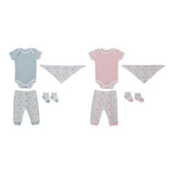 Set Regalo per Neonati DKD Home Decor Cotone (2 pcs)