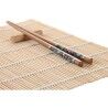 Set per Sushi DKD Home Decor 14,5 x 14,5 x 35 cm Gres Orientale (16 Pezzi)