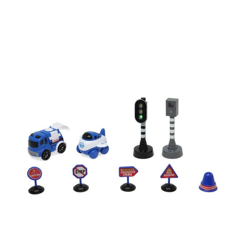 Playset di Veicoli City Series Police 38 x 22 cm Playset di Veicoli City Series Police 38 x 22 cm