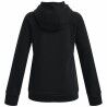 Felpa con Cappuccio da Bambina Under Armour Rival Big Logo Nero