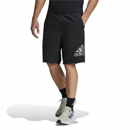 Pantaloni Corti Sportivi da Uomo Adidas AeroReady Designed Nero