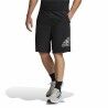 Pantaloni Corti Sportivi da Uomo Adidas AeroReady Designed Nero