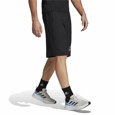 Pantaloni Corti Sportivi da Uomo Adidas AeroReady Designed Nero