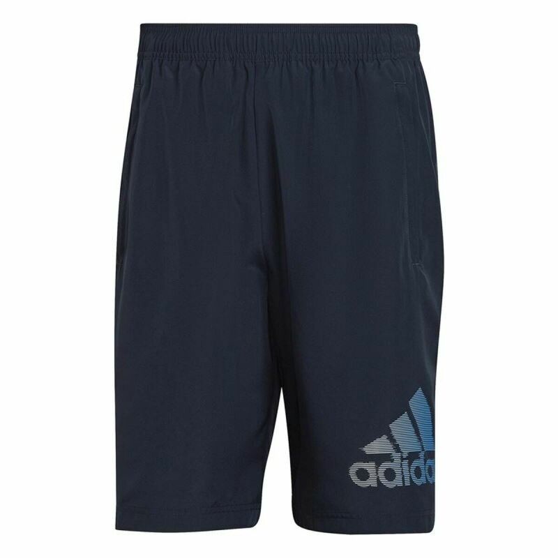 Pantaloni Corti Sportivi da Uomo Adidas AeroReady Designed Blu scuro Pantaloni Corti Sportivi da Uomo Adidas AeroReady Designed Blu scuro