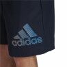 Pantaloni Corti Sportivi da Uomo Adidas  AeroReady Designed Blu scuro