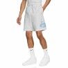 Pantaloni Corti Sportivi da Uomo Nike Sportswear Swoosh League Grigio