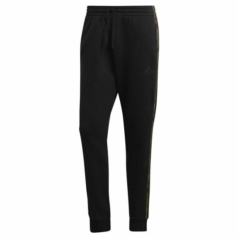 Pantalone Lungo Sportivo Adidas Essentials Camo Print Nero Uomo Pantalone Lungo Sportivo Adidas Essentials Camo Print Nero Uomo