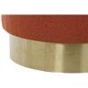 Poggiapiedi DKD Home Decor Dorato Metallo Terracotta 45 x 45 x 40 cm